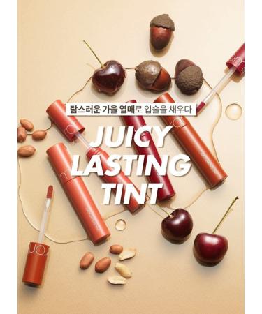 rom&nd Juicy Lasting Tint 13 EAT DOTORI 5.5g - Vivid Long-Lasting Lip Tint for Daily Use | K-beauty - Buy Online on GoSupps.com