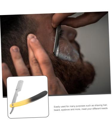 Buy NOLITOY Electroplated Vintage Manual Clip-on Barber Razor - Professional Eyebrow & Mustache Shaver | International Shipping Available - Buy Online on GoSupps.com