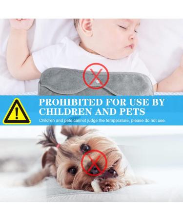 Buy Lyeiaa Electric Foot Warmer - Super Soft Heating Pad for Cozy Feet - Gray | Goodbye Cold Feet in Bed! - Buy Online on GoSupps.com