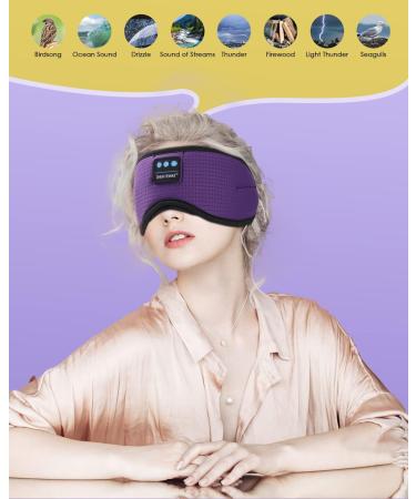 White Noise Sleep Mask with Sleep Headphones Improve Sleep Quality - Buy Online on GoSupps.com