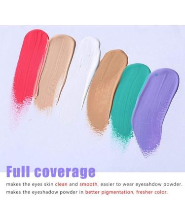 Kybbe Eyeshadow Primers Long Lasting Waterproof Long Lasting Liquid Crease-Free Wear Glitter Smooth Eyeshadow Primer Cream Cosmetic For Eye Base Makeup 15ml - Buy Online on GoSupps.com
