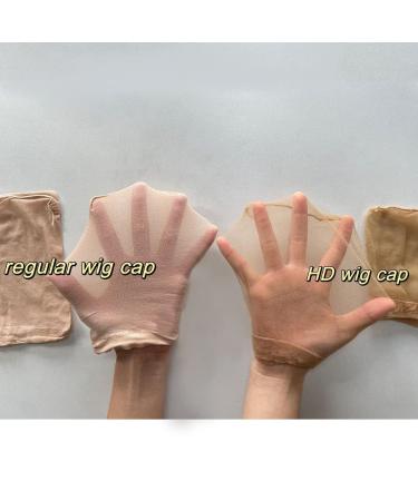 Miaubaa 6 Pieces HD Thin Stocking Wig Caps for Women | Stretchy Nylon Wig Cap for Lace Front Wig - Buy Online on GoSupps.com