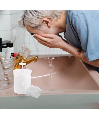 Portable Foam Maker & Bubble Foamer for Shower & Face Cleansing - White - Buy Online on GoSupps.com