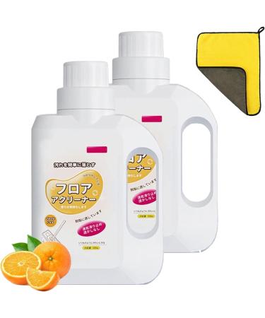 Solubrillo Tile Cleaner 500ml Tub and Tile Cleaner Polishing and Brightening Multi-Purpose Household Concentrate (2PCS)