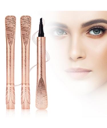 3D Waterproof and Sweat Proof Microblading Eyebrow Pencil Contouring Pen Long Lasting Eyebrow Brush Microblade Eyebrow Pencil (1)