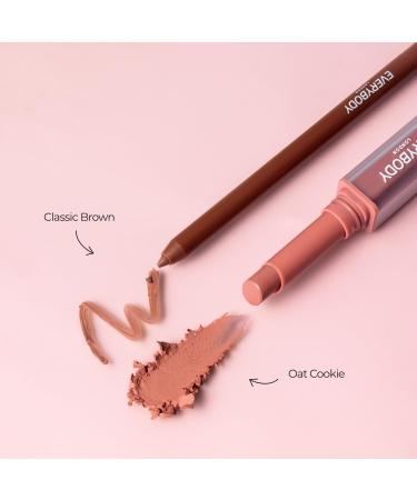  EVERYBODY LONDON EVERYBODY LONDON 05 Classic Brown Lip Crayon creamy matte finish and long-lasting - Buy Online on GoSupps.com