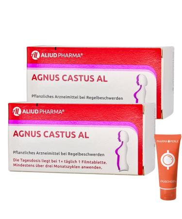 Agnus Castus al Rotal complaints menstruation disorder mastodynia pms herbal i sparset with pharma pearl give-away (Agnus Castus 2 x 100 hours)
