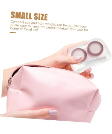 Buy Healvian 40 STK Pink Travel Contact Lens Case - Mini Lens Accessories for Easy Carry & Storage - Buy Online on GoSupps.com