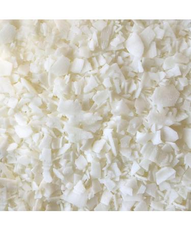 Pure White Soy Wax Flakes - 100% Natural Soy Wax Bulk for Candle Making DIY - 1 Pound - Buy Online on GoSupps.com