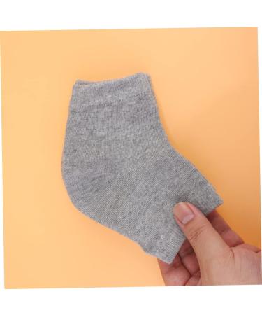 DOITOOL 2 Pairs Anti-Crack Socks Heel Protector Socks Crack Heel Socks Foot Socks Toeless Spa Socks Heel Sleeves Protectors Feet Cracked Socks Breathable Socks Men and Women Gel Ankle Pink - Buy Online on GoSupps.com
