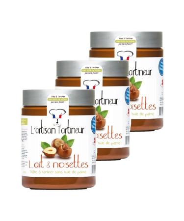 Set of 3 Hazelnut Spreads - Pot 570 g