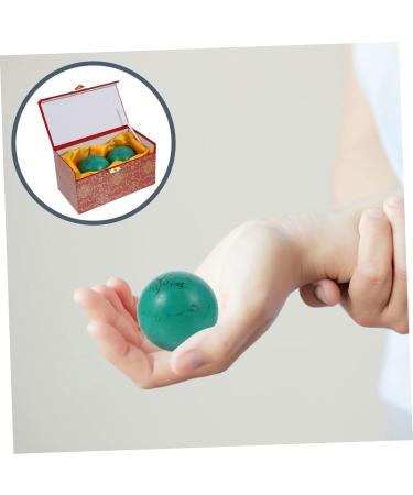 Magiclulu 10 PCS Turquoise Hand Training Balls - Green Gemstones for Fitness Tinkering and Chinese Medicine - Buy Online on GoSupps.com