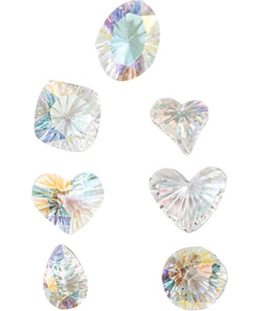 20Pcs Pointed Bottom Rhinestones 3D Crystal Jewelry Manicures Decorations - Buy Online on GoSupps.com