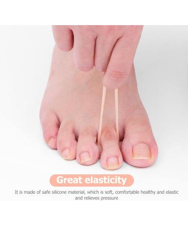 Gel Loop Correctors Set for Women - Toe Straightener Support Tool for Hammertoe Relief and Cushioning - 6pcs - Buy Online on GoSupps.com