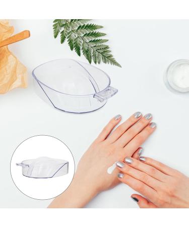 Toyvian Bol de Manucure Main pour Trempage des Ongles Taille Moyenne Plastique L ger Soin des Ongles et Cuticules Usage Salon et Domicile - Buy Online on GoSupps.com
