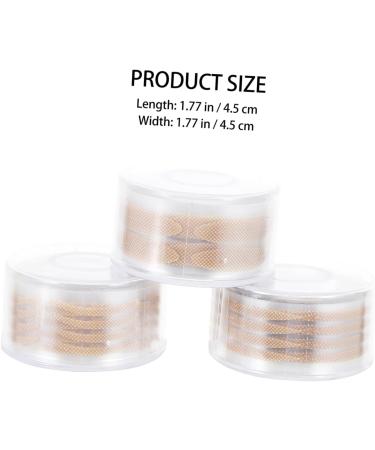 Beavorty Invisible Tapes 3 Rolls Reel Double Eyelid Stickers double Double Eyelid Tapes Decal invisible double eyelid stickers mesh tape Tapes eye patch Adhesive strip breathable Miss - Buy Online on GoSupps.com