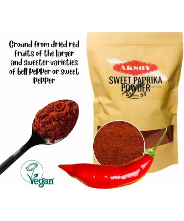  Antep Sweet Paprika Powder 1000g | Premium Quality Ground Powder (Limited TIME Offer!!) 1.0 Kilograms - Buy Online on GoSupps.com