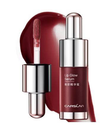 CARSLAN Hydrating Lip Gloss Serum  Moisturizing  Plunping  Shiny Lip Glow  Tinted Lip Care with Vitamin E  Crithmum Maritimum Essential oil  G107