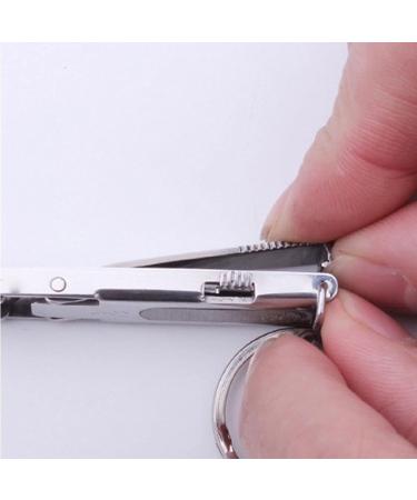 CHJHJKG Scissors 0.5cm Foldable Ultra-thin Portable Stainless Nail Toe Cutter Trimmer Scissor Manicure Pedicure Fingernail Clipper Beauty Tools - Buy Online on GoSupps.com