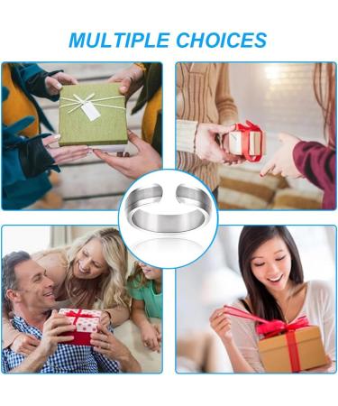 Phcozy Copper Magnetic Therapy Rings for Arthritis Pain Relief - Adjustable Size Silver Matt - 2 PCs for Men & Women - Buy Online on GoSupps.com