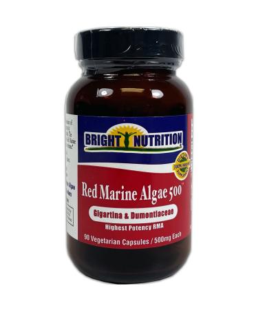 Red Marine Algae 500 - Gigartina & Dumontacea - 90 VCaps/500mg