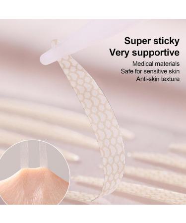 Eyelid Tape for Hooded Eyes Invisible - Long-lasting Eye Lid Lifters Invisible Waterproof Double Sided Tape - Professional Comfortable Eye Lid Contour Stickers for Natural Makeup - Buy Online on GoSupps.com