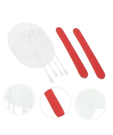 FRCOLOR 20 Gellae Nails Stickers Kit & Travel Size Makeup Remover Pads | Eco-Friendly Cosmetic Cotton Pads & Nail Tools - Buy Online on GoSupps.com