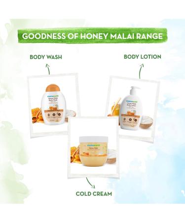 Mam Earth Honey Malai Body Lotion - Nourishing Glow with Honey & Malai | 400 ml - Buy Online Worldwide - Buy Online on GoSupps.com