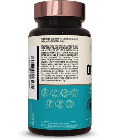 Live Conscious Eye Vitamins Select AREDS 2 Ingredients with Vitamin E, Lutein, and Astaxanthin - OptiWell Eye Health Supplement and Blue Light Support - 30 Softgels 30 Count (Pack of 1) - Buy Online on GoSupps.com