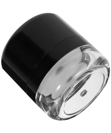 Beavorty butter loose powder body powder sample jars powder holders small jar cosmetic sample containers small containers with lids empty powder bottle Baby makeup plastic filling