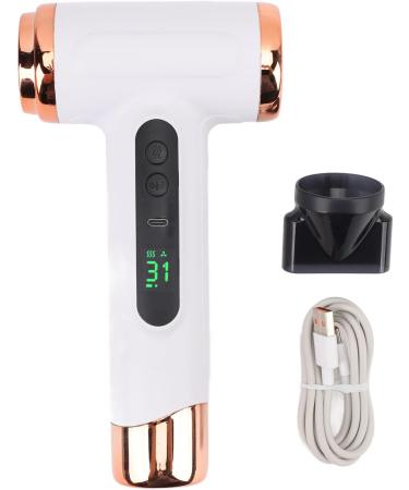 Cordless Hair Dryer 200W 15000mAh Fast Drying Portable Blow Dryer Travel Hair Dryer with Nozzle Lightweight Cold Hot Fast Dry Air Hair Dryer for Dormitory Travel Outdoor (White) - Buy Online on GoSupps.com
