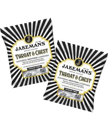 Throat & Chest Soothing Menthol Lozenges 50g - Sugar Free Lozenges - Pack of 2 - Buy Online on GoSupps.com