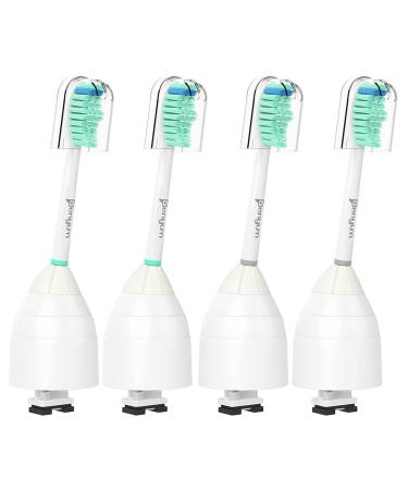 Senyum Electric Toothbrush Heads for Philips Sonicare Replacement Heads E-Series,Compatible with Phillips Sonicare Replacement Brush Head Essence,Elite, for Sonic Care Toothbrush Heads Refill,4 Pack 4 Count (Pack of 1)