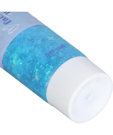 Body Glitter Gel - Versatile Face & Body Art for Festivals Parties & DIY Crafts | Vibrant Blue Color - Buy Online on GoSupps.com
