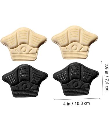 FOMIYES Anti-Drop Heel Pads - 4 Pairs Comfort Insoles & Non-Slip Grip for Trainers | Forefoot Sponge Silicone Shoe Stickers | International Shipping - Buy Online on GoSupps.com