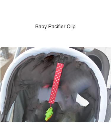 Crazy Sale Pacifier Holder - Safety Portable Baby Pacifier Clip (Red Dots) for Home | International Shipping Available - Buy Online on GoSupps.com