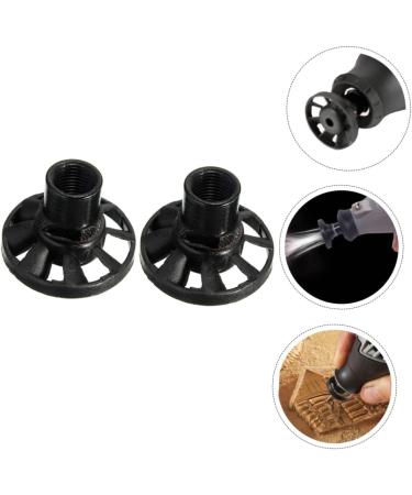 WOONEKY 2pcs Electric Grinding Chuck Rotary Tool Dust Blower Electric Grinders Manual Blower Black Plastic - Buy Online on GoSupps.com