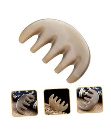 Lurrose Gua Sha Massage Comb - 15-Point Acupuncture Tool for Scalp & Body | 8.5x5.5cm | International Shipping Available - Buy Online on GoSupps.com