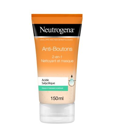 Neutrogena | 2-in-1 Anti-Blemish Cleanser and Mask (150 ml tube)