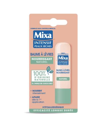 Mixa Intensif lip balm for dry skin 100% natural