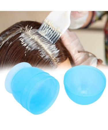 Air Styling Tool - Food Grade Plastic Hair Dyeing Shaker Cup & Bowl for Professionals | Salon & Barber Use - Blue - Buy Online on GoSupps.com