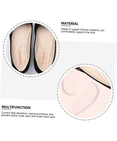 NOLITOY 24 Pairs Heel Pad & Foot Support Insoles - Orthotic Metatarsal Pads for Flatfoot - Gel Soft Half Heel Shoe Cushions - Buy Online on GoSupps.com