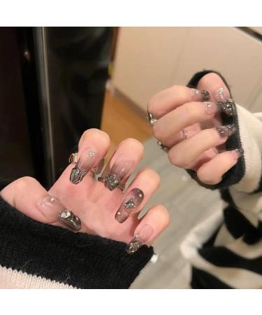 The Temperament of The Nail Patch is Improved and The Nail Patch is Worn by Hand. The Dark Wind smudges The Nail and The Black Gradient is Full of Transparency. Student Suit (10-Piece Package) (Siz Small
