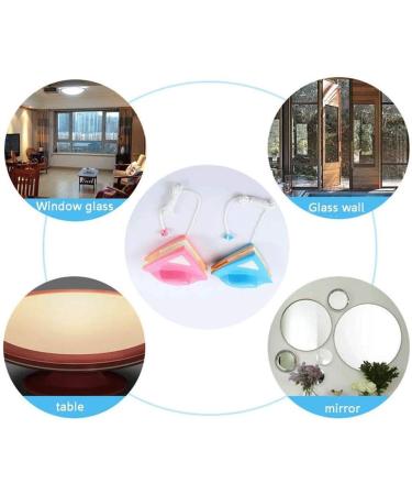 Double-Sided Window Cleaner Glass Wiper Magnetic Cleaning Tools Window Cleaner Window Clean Brush Washing Brush (Color : Purple) (Blue) - Buy Online on GoSupps.com