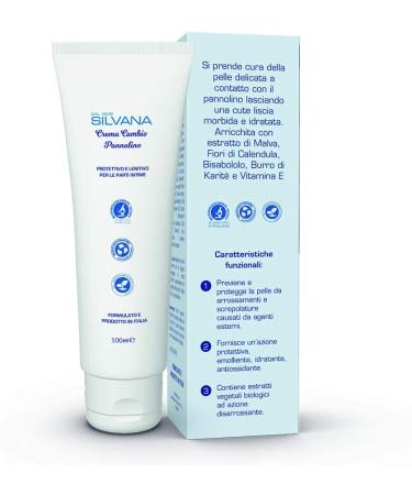 Silvana Diaper Change Cream 100ml - Soothing & Gentle Care for Your Baby | International Shipping - Buy Online on GoSupps.com