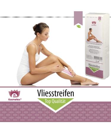 Kosmetex Waxing Set Azulen - 6x Roll-On Wax Cartridges Warmer Fleece Stripes & After Wax Oil - Ultimate Hair Removal Kit - Buy Online on GoSupps.com