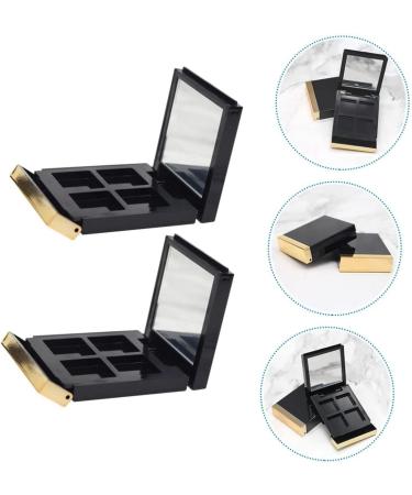 SHERCHPRY 2pcs Eye Shadow Box Mini Highlighters Magnetic Makeup Palette Makeup Eyeshadow Empty Lipstick Case Empty Blusher Containers Empty Eyeshadow Pans Makeup Case Eye Shadow Case Red Box - Buy Online on GoSupps.com