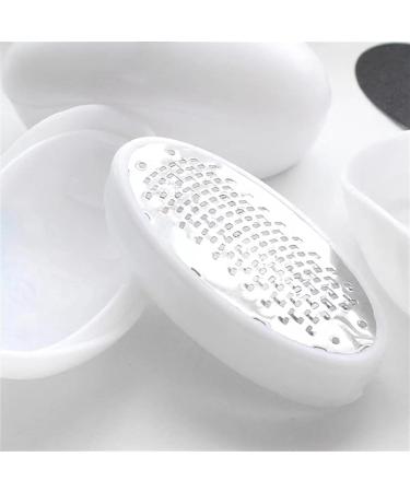 Bisienya Creative Egg Foot Grinder Comes with 1 Nail Clipper Portable Egg Callus Remover Suitable for Removing Dead Skin Egg Shaped Foot Grinder Suitable for Foot spa Home Salon(White) - Buy Online on GoSupps.com