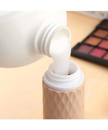 Gemice Travel Bottles for Toiletries CAA Approved 90ml Silicone Travel Bottles BPA Free Leak Proof Squeezable Travel Size Containers Travel Accessories for Shampoo Conditioner Lotion (4 Pack) Apricot - Buy Online on GoSupps.com