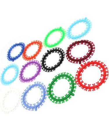 DOITOOL 25pcs Cartoon Colorful Orthodontic Ligature Ties - Fun Dental Oral Care Rings (Random Color) - Buy Online on GoSupps.com